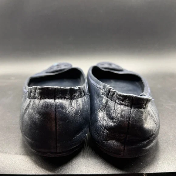 Tory Burch Navy Flats 8.5 - Picture 4 of 13
